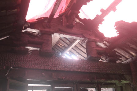 Hoả hoạn tại đền Nhạn Tháp, nhiều hiện vật quý bị thiêu rụi 